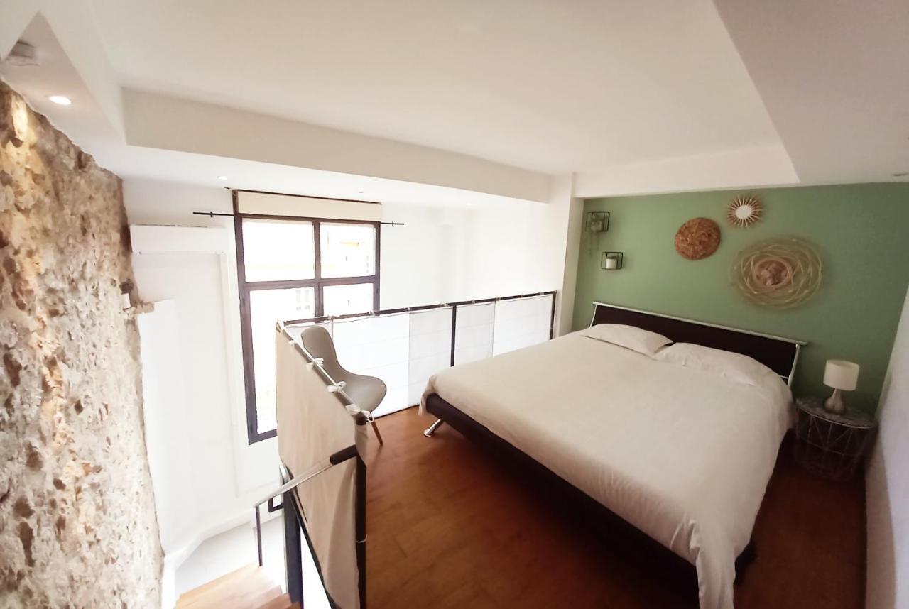 וילפראנש-סור-מר 35M2, Luminous Loft Close To The Beach מראה חיצוני תמונה